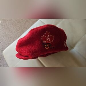 Roots Vintage Canada Olympic Red Fitted Hat